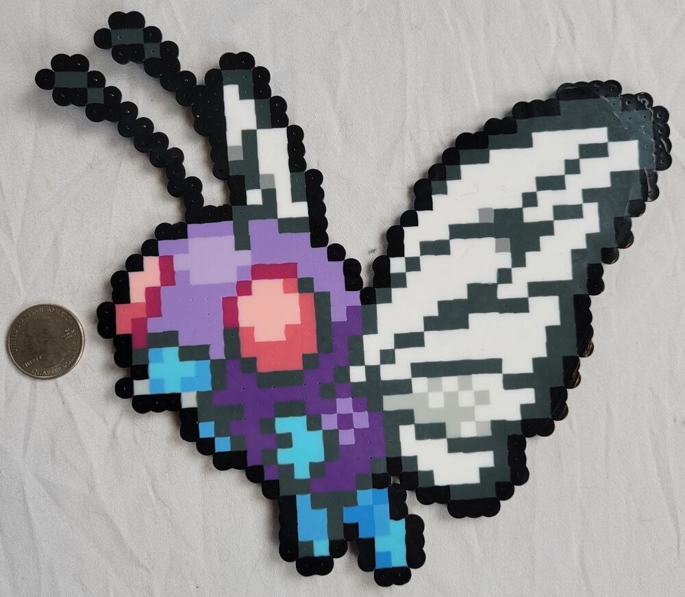 Butterfree Menu Sprite Pokemon Perler